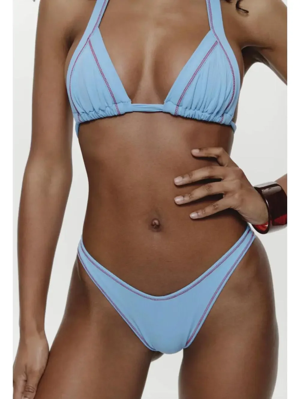 FRANKIE'S BIKINIS HARPER CHEEKY BIKINI BOTTOM